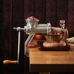 Cast Iron Tinned Meat Grinder #10 with Table Clamp