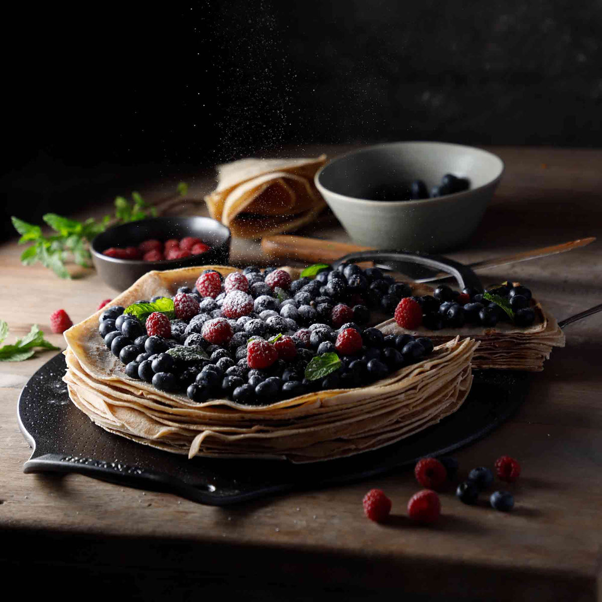 15-Inch Cast Iron Pizza Pan & Comal – Dual Handles