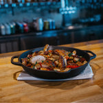 13-Inch Everyday Cast Iron Skillet with Loop Handles