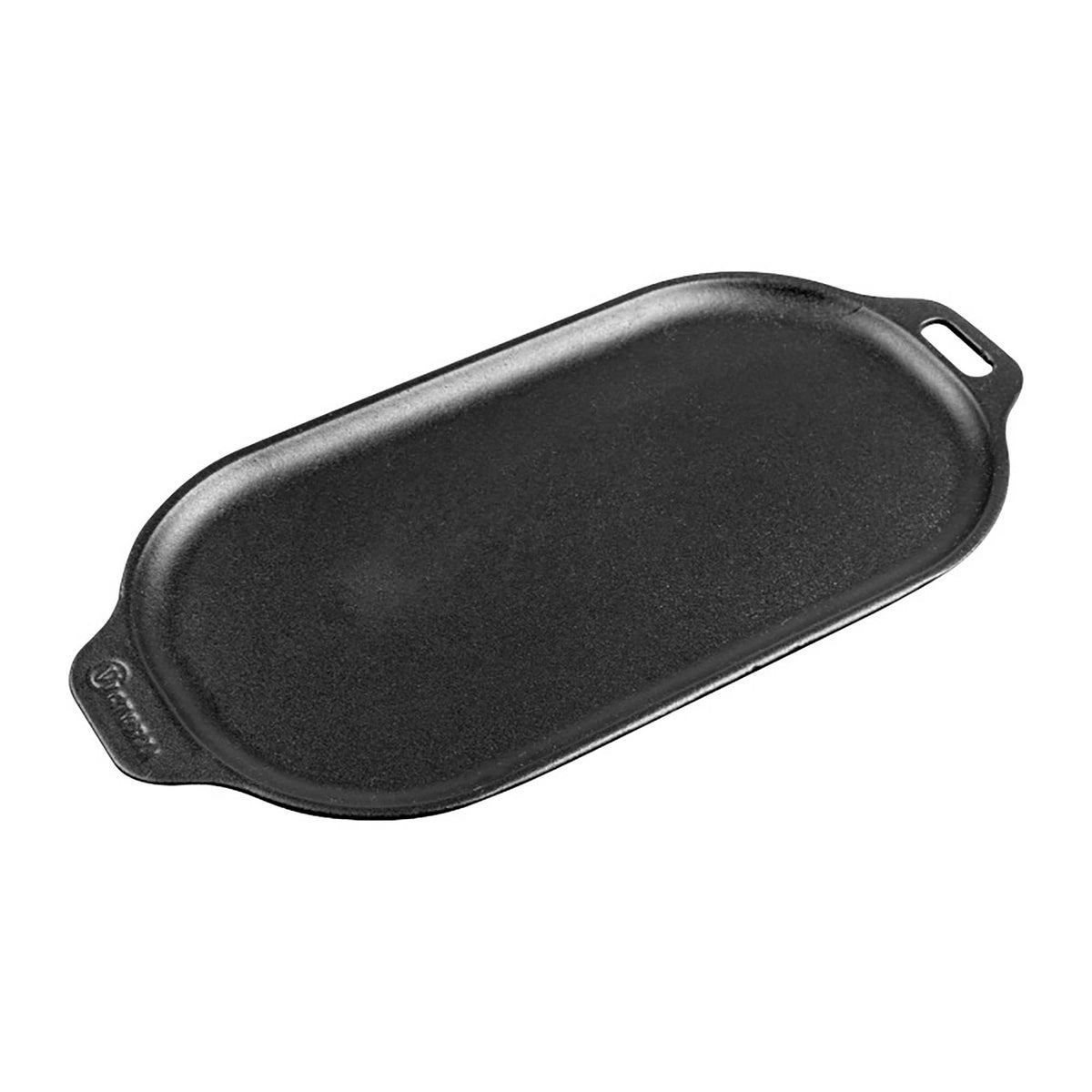 13.5-Inch Rectangular Sizzle Pan and Serving Plate Cast Iron