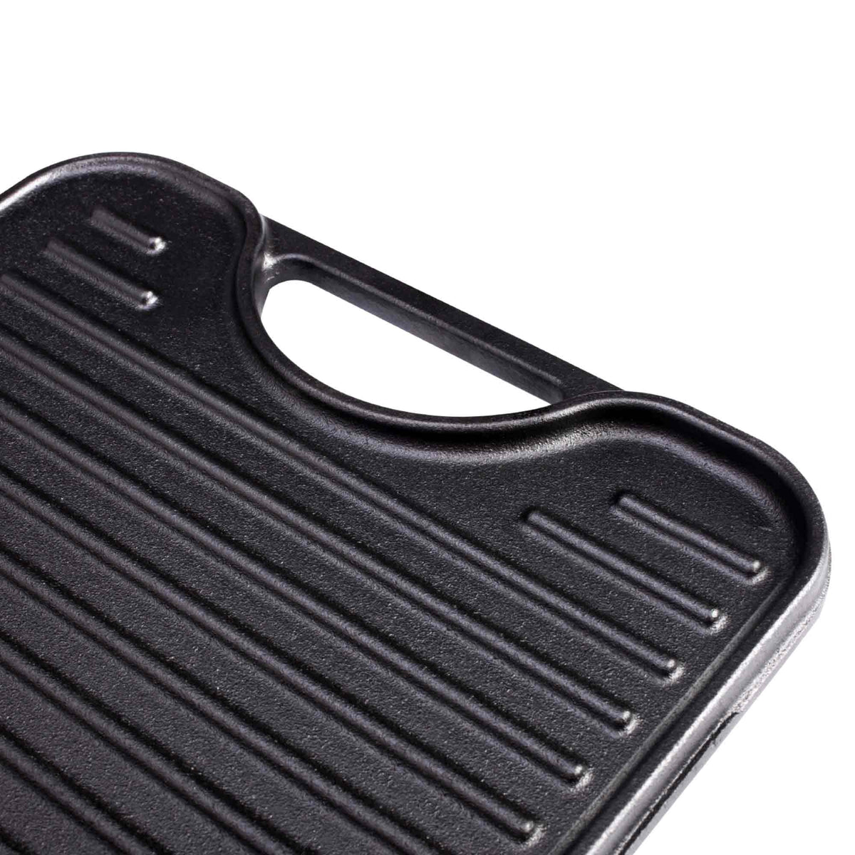 Rectangular Cast Iron Reversible Griddle – 18.5” x 10”