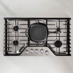 Square Cast Iron Grill Pan 10in x 10in