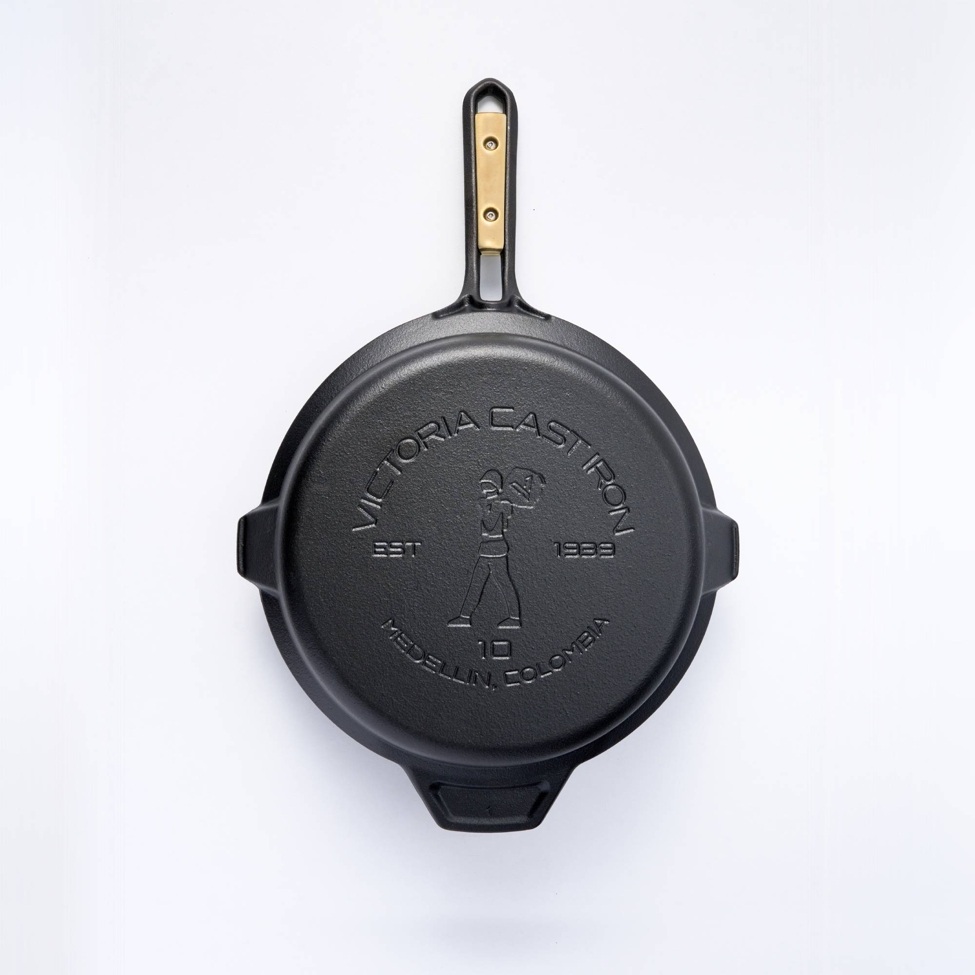 Victoria Cookware Victoria Cookware 10-Inch Cast Iron Skillet | Victoria Signature Series– Victoria Cookware