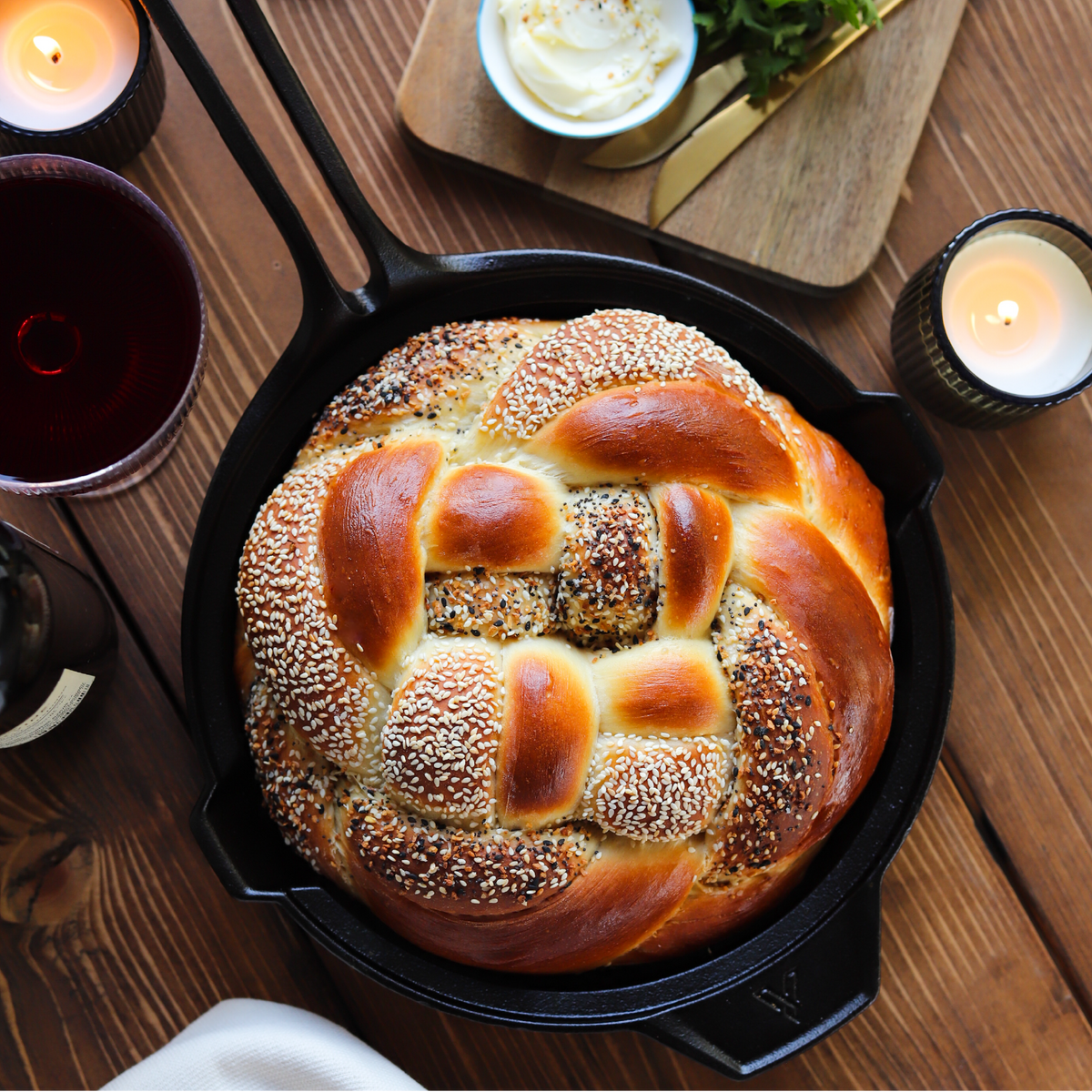 10-Inch Skillet Classic Collection + Leather Handle