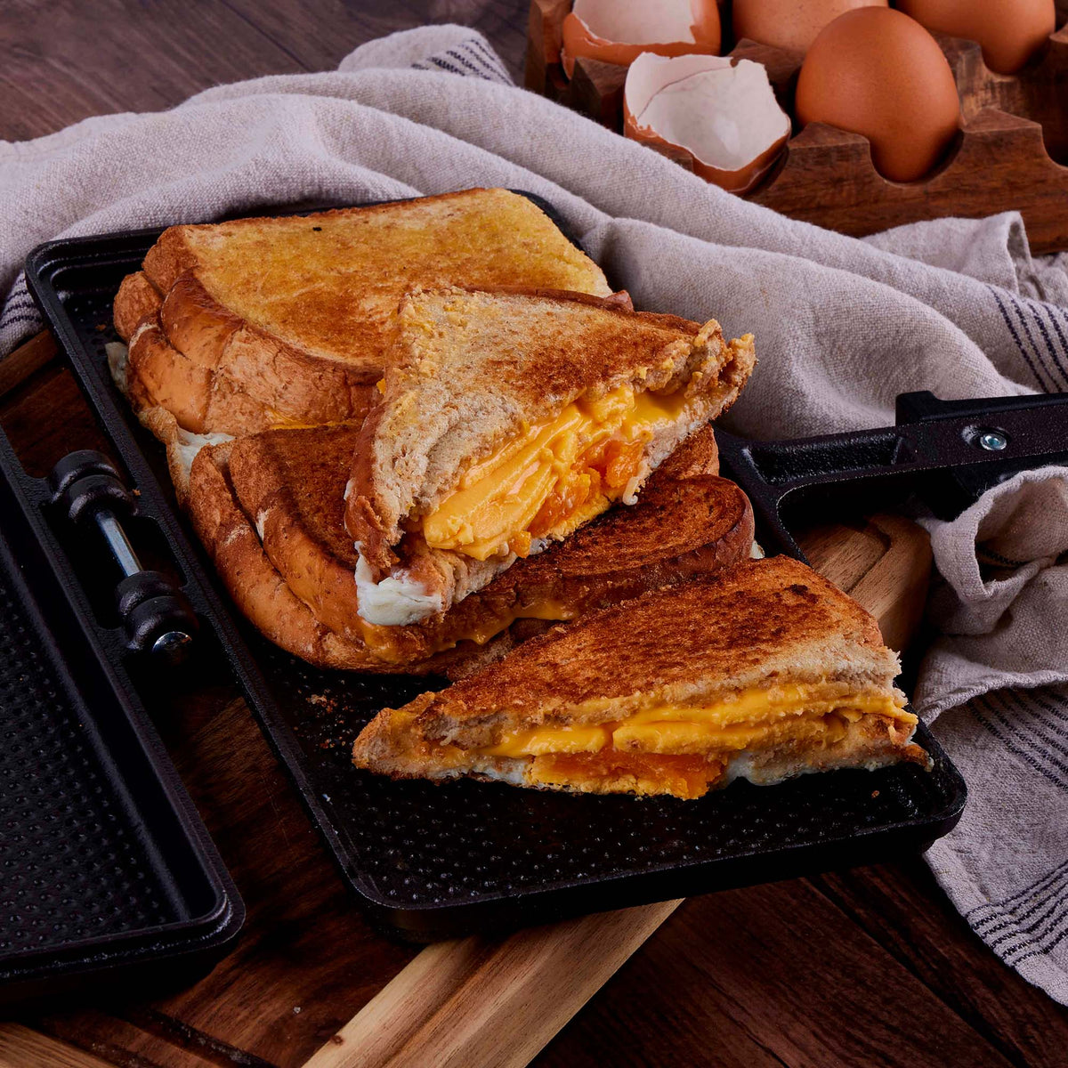 Panini & Sandwich Maker Cast Iron