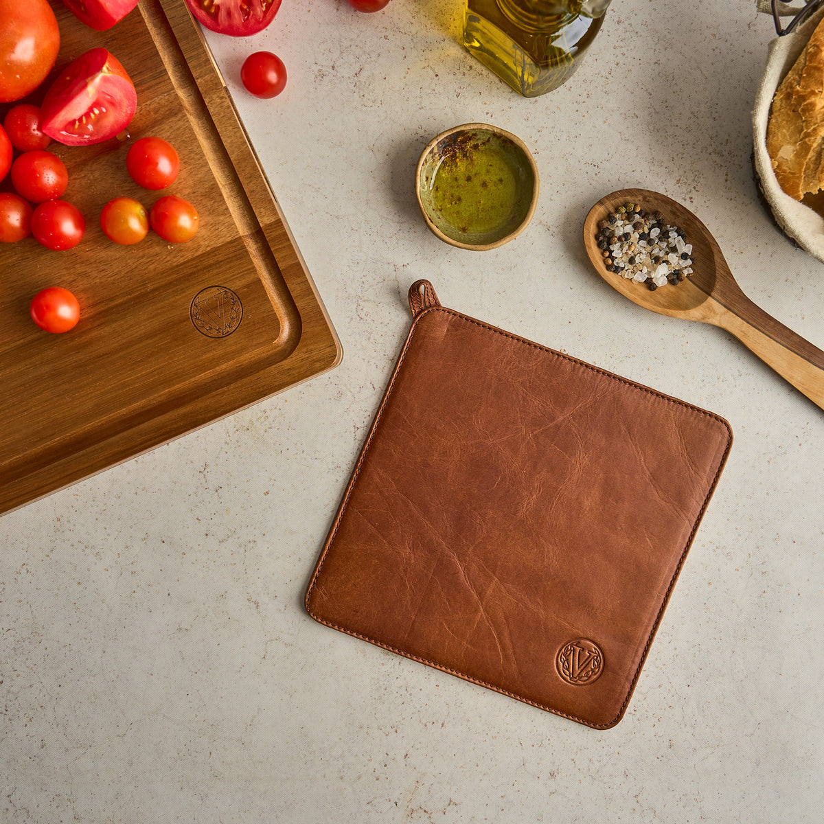 Leather Trivet