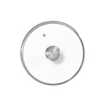 Glass Lid with Stainless Steel Knob for 8" Skillet