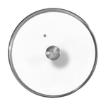 Glass Lid with Stainless Steel Knob for 12" Skillet
