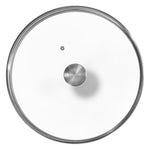 Glass Lid with Stainless Steel Knob for 13" Skillet