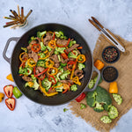 Cast Iron 14-Inch Wok