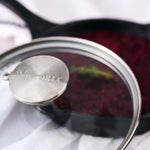 Glass Lid with Stainless Steel Knob for 6.5" Skillet
