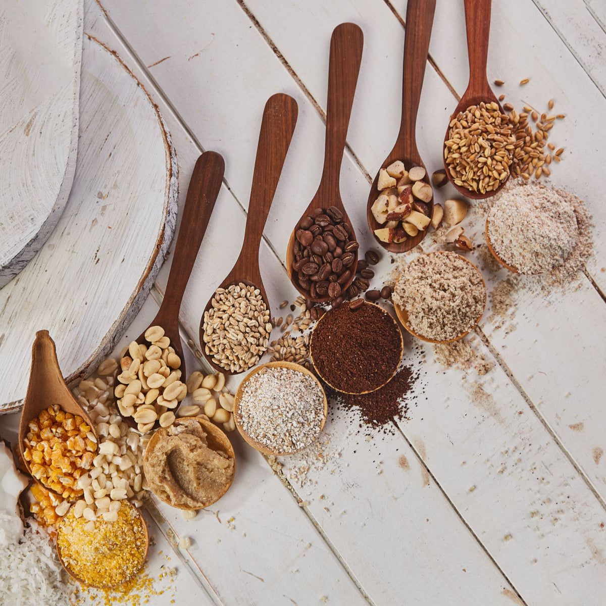 Cast Iron Tinned Grain Grinder/Corn Mill with High Hopper