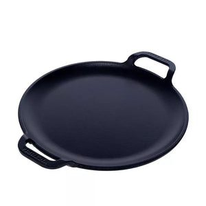 10-Inch Cast Iron Comal & Pizza Pan with Dual Loop Handles